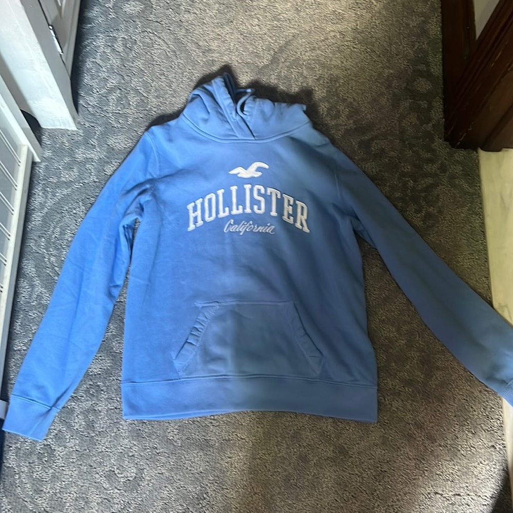 Hollister Light Blue Hoodie